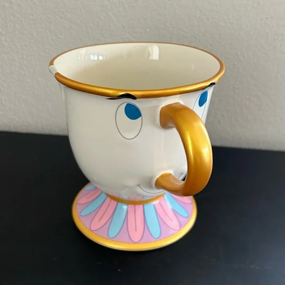 Disney Parks Beauty and The Beast Chip The Teacup Ceramic Coffee Mug - Picture 2 of 7